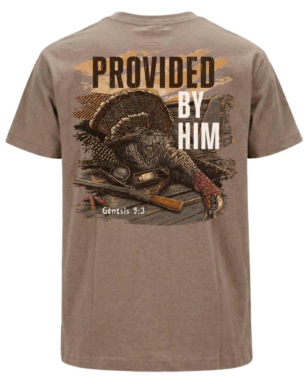 Genesis 93 Christian Turkey Hunting T-shirt