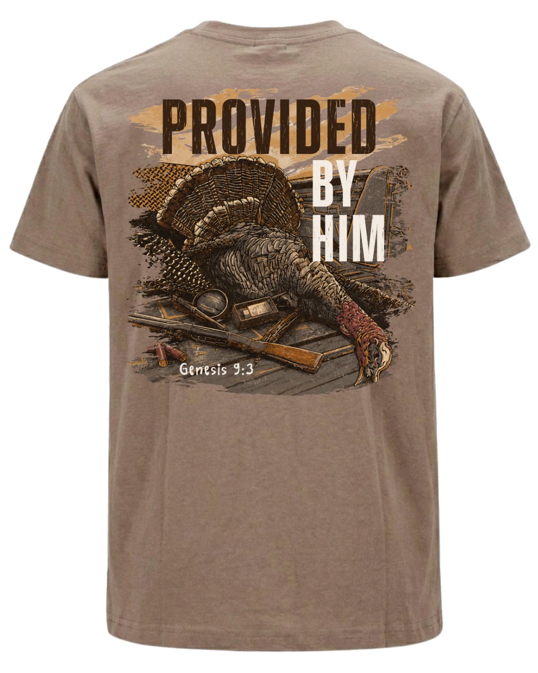 Genesis 93 Christian Turkey Hunting T-shirt