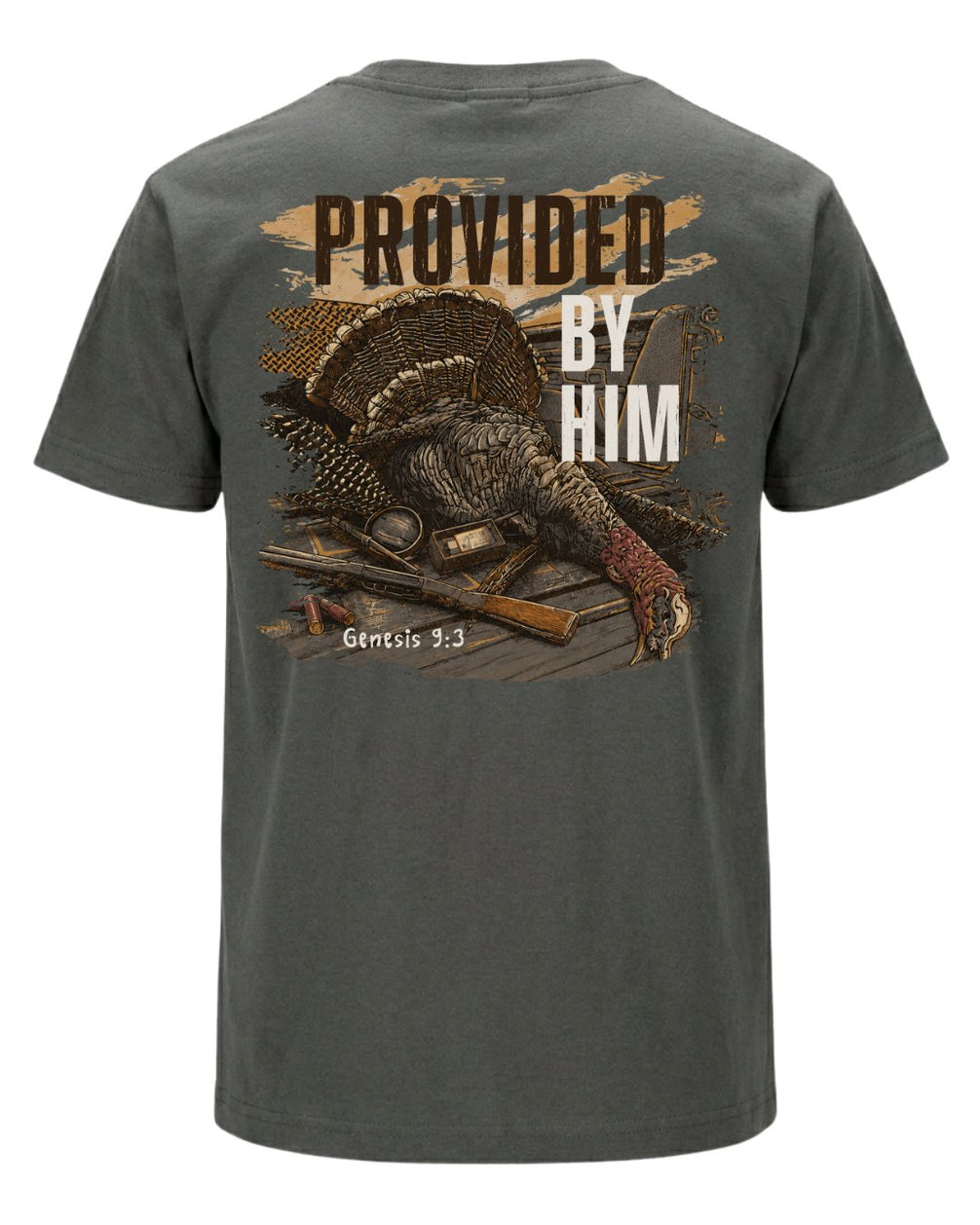 Genesis 93 Christian Turkey Hunting T-shirt