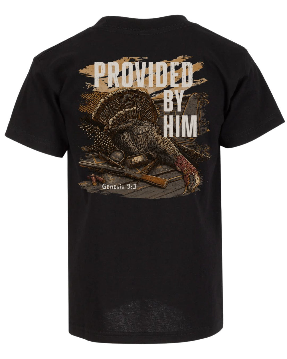 Genesis 93 Christian Turkey Hunting T-shirt