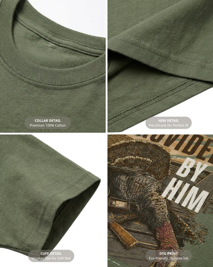 Genesis 93 Christian Turkey Hunting T-shirt