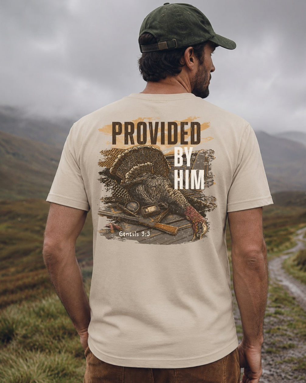 Genesis 93 Christian Turkey Hunting T-shirt