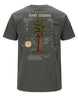 Giant Sequoia Botanical Diagram T-shirt