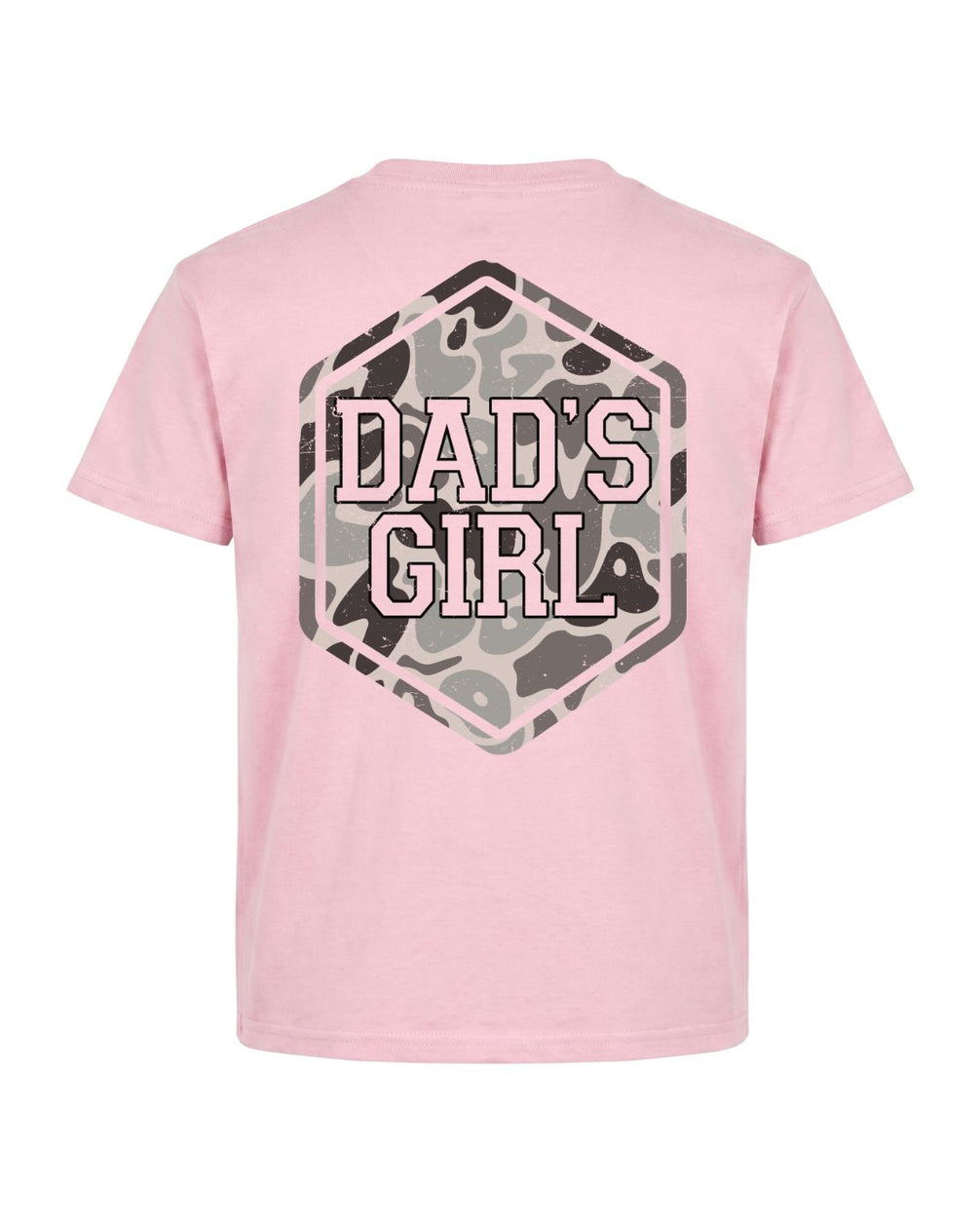 Girl Dad Camouflage T-shirt