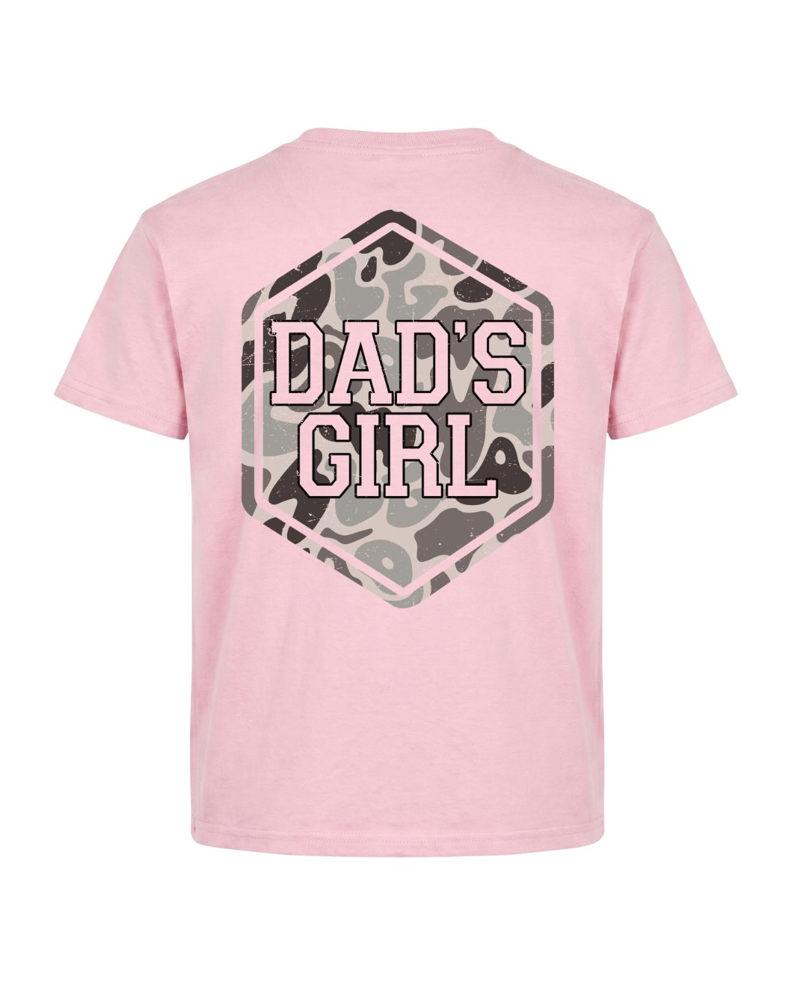 Girl Dad Camouflage T-shirt