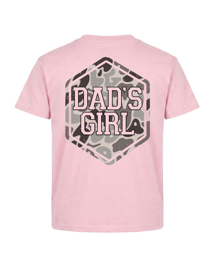 Girl Dad Camouflage T-shirt