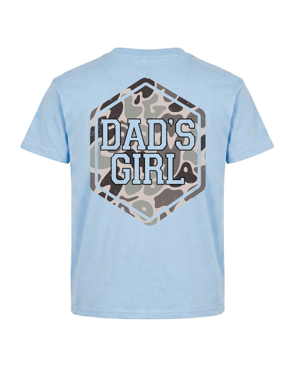 Girl Dad Camouflage T-shirt