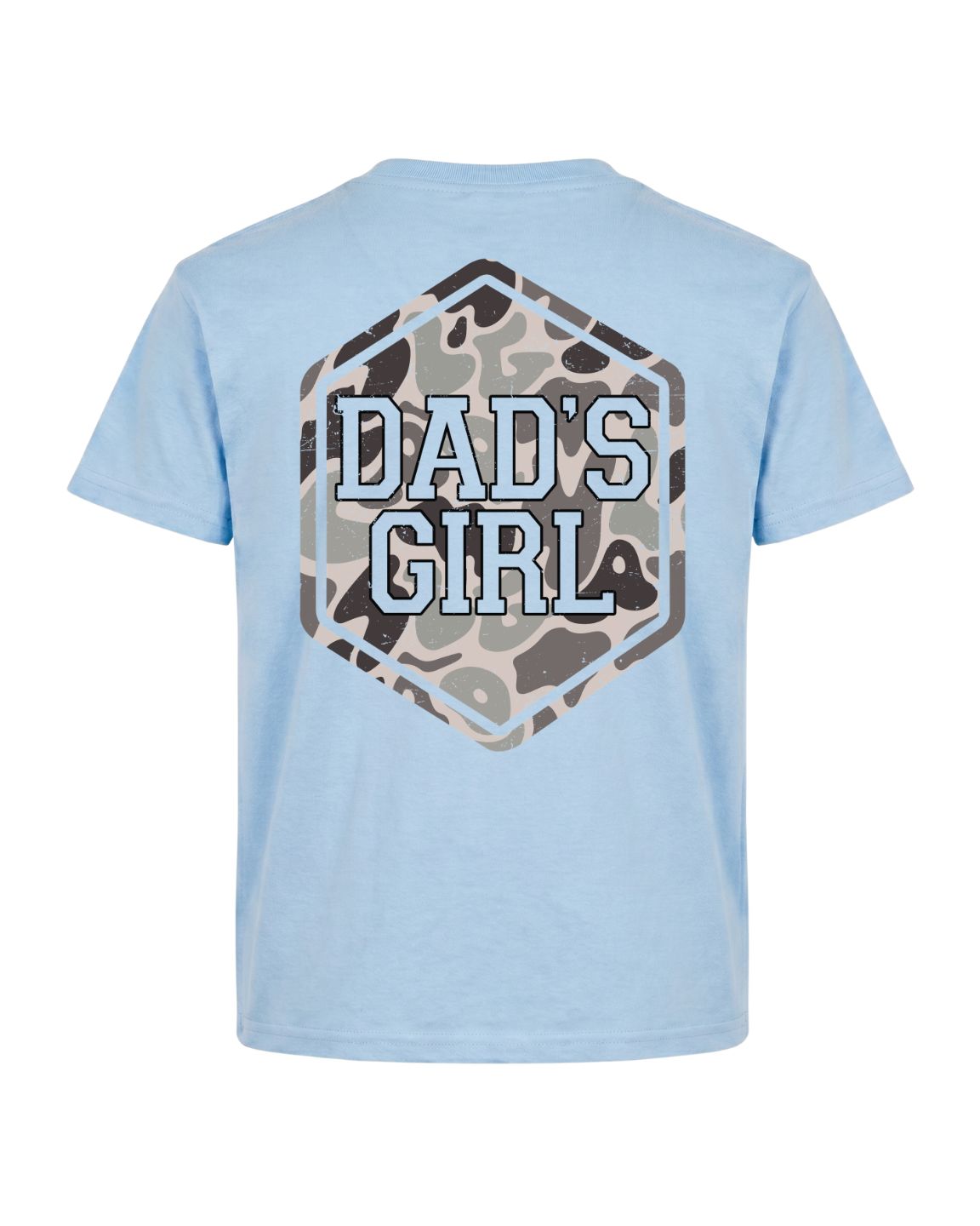 Girl Dad Camouflage T-shirt