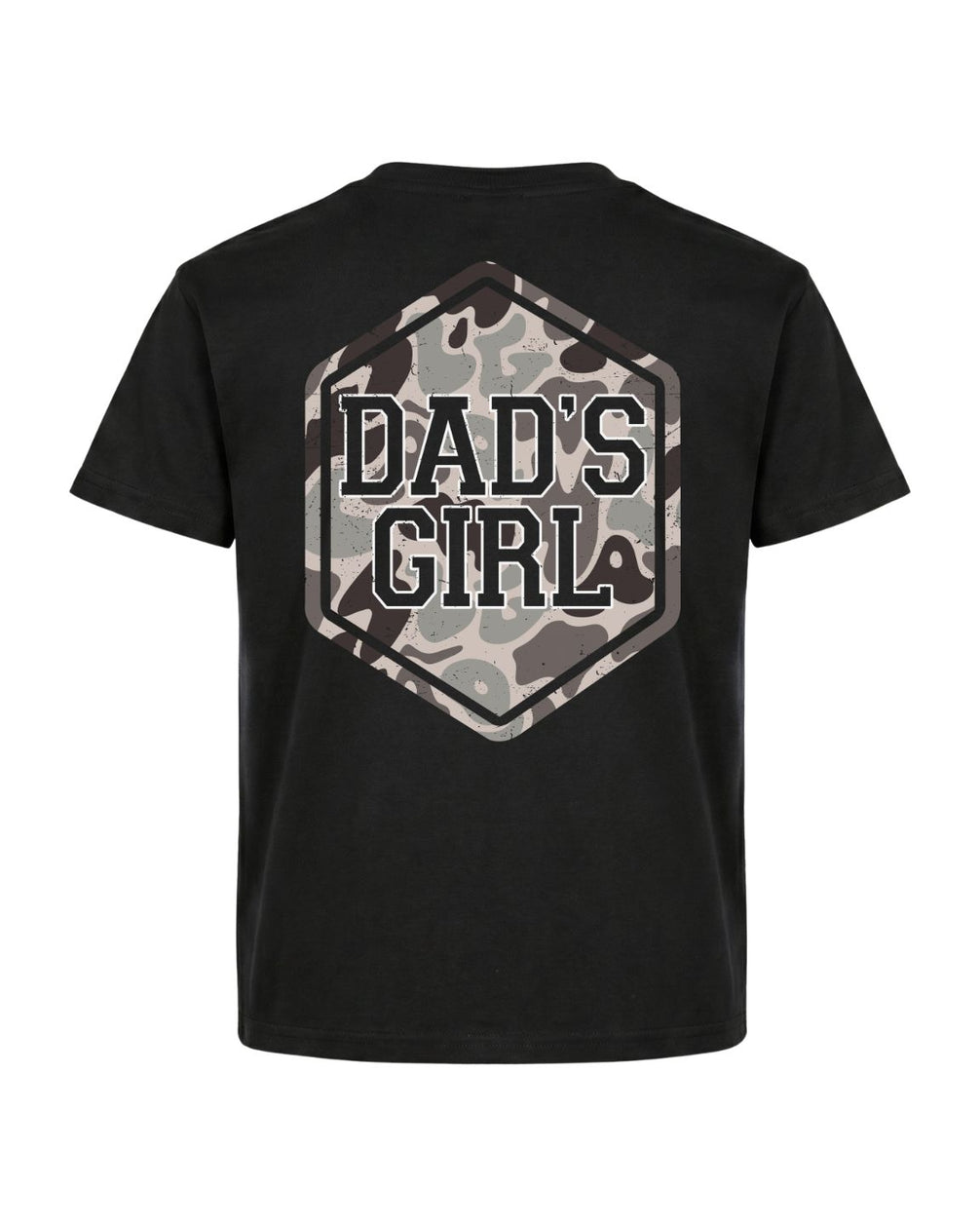 Girl Dad Camouflage T-shirt