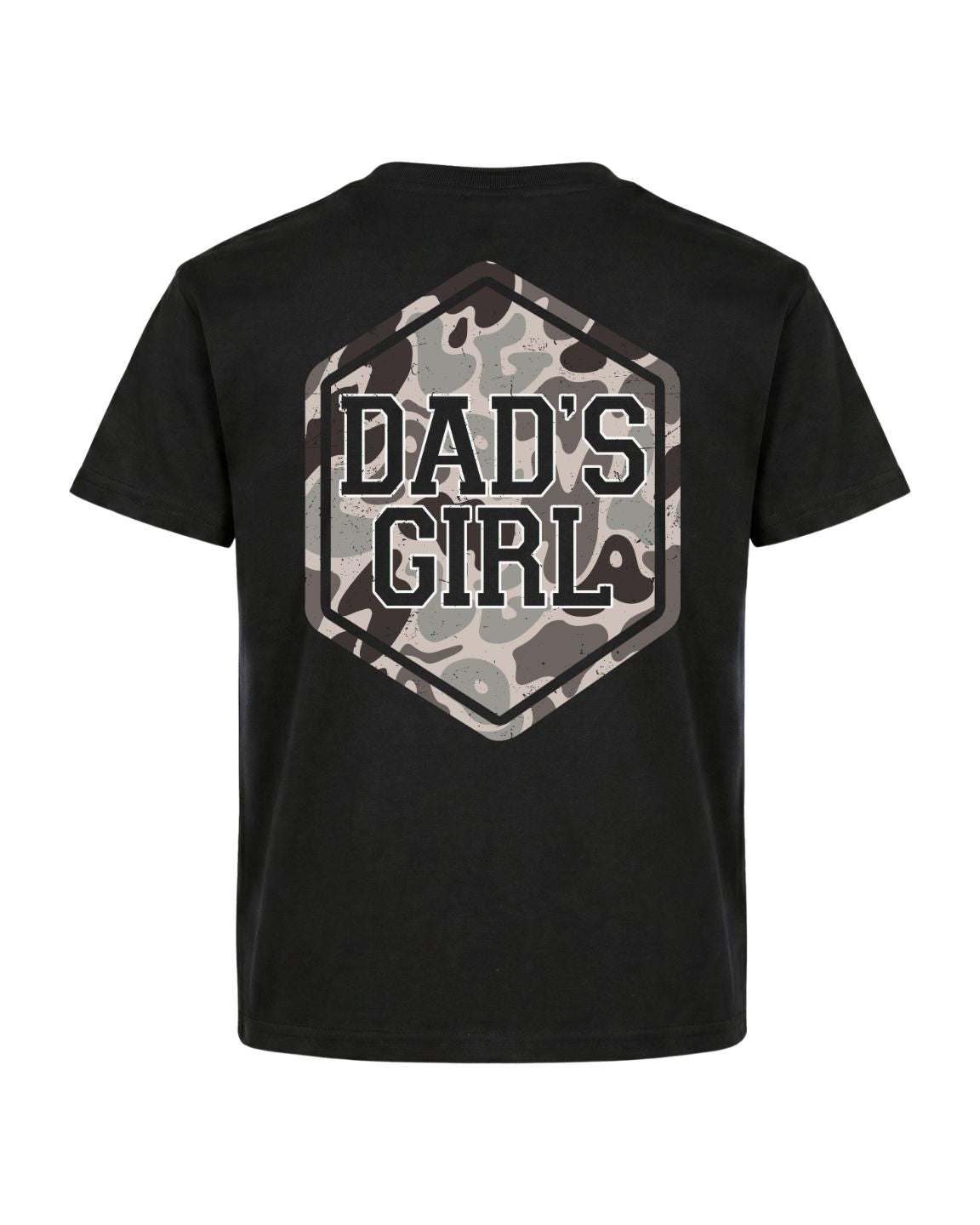 Girl Dad Camouflage T-shirt