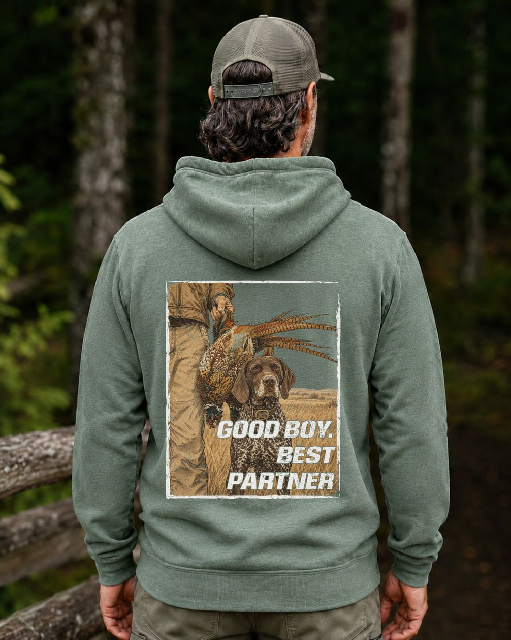 Good Boy. Best Partner Hoodie