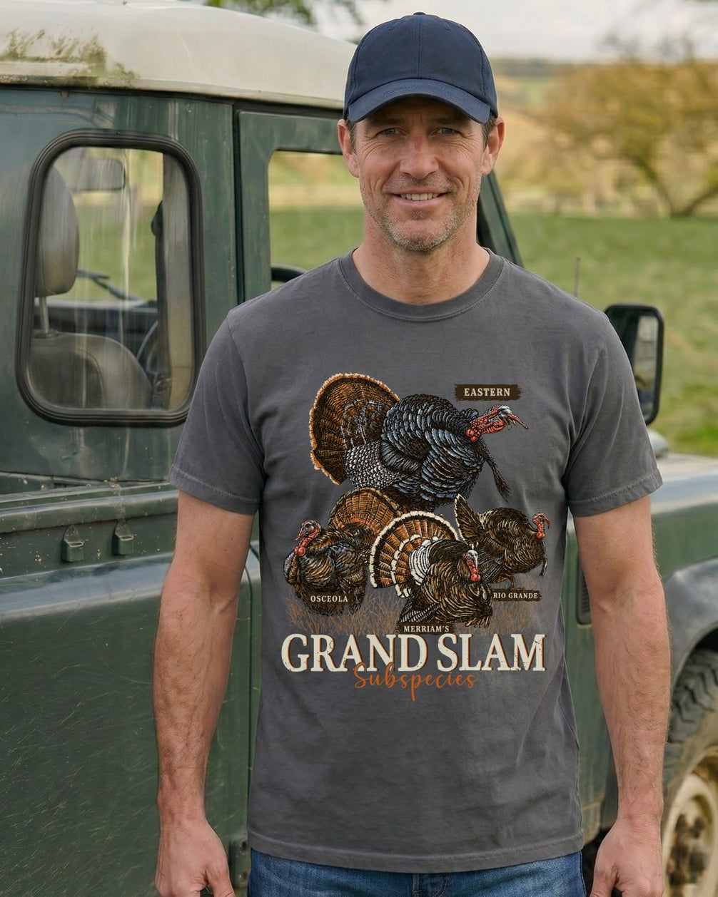 Grand Slam Subspecies Heavyweight Vintage Garment-Dyed Front Print Tee