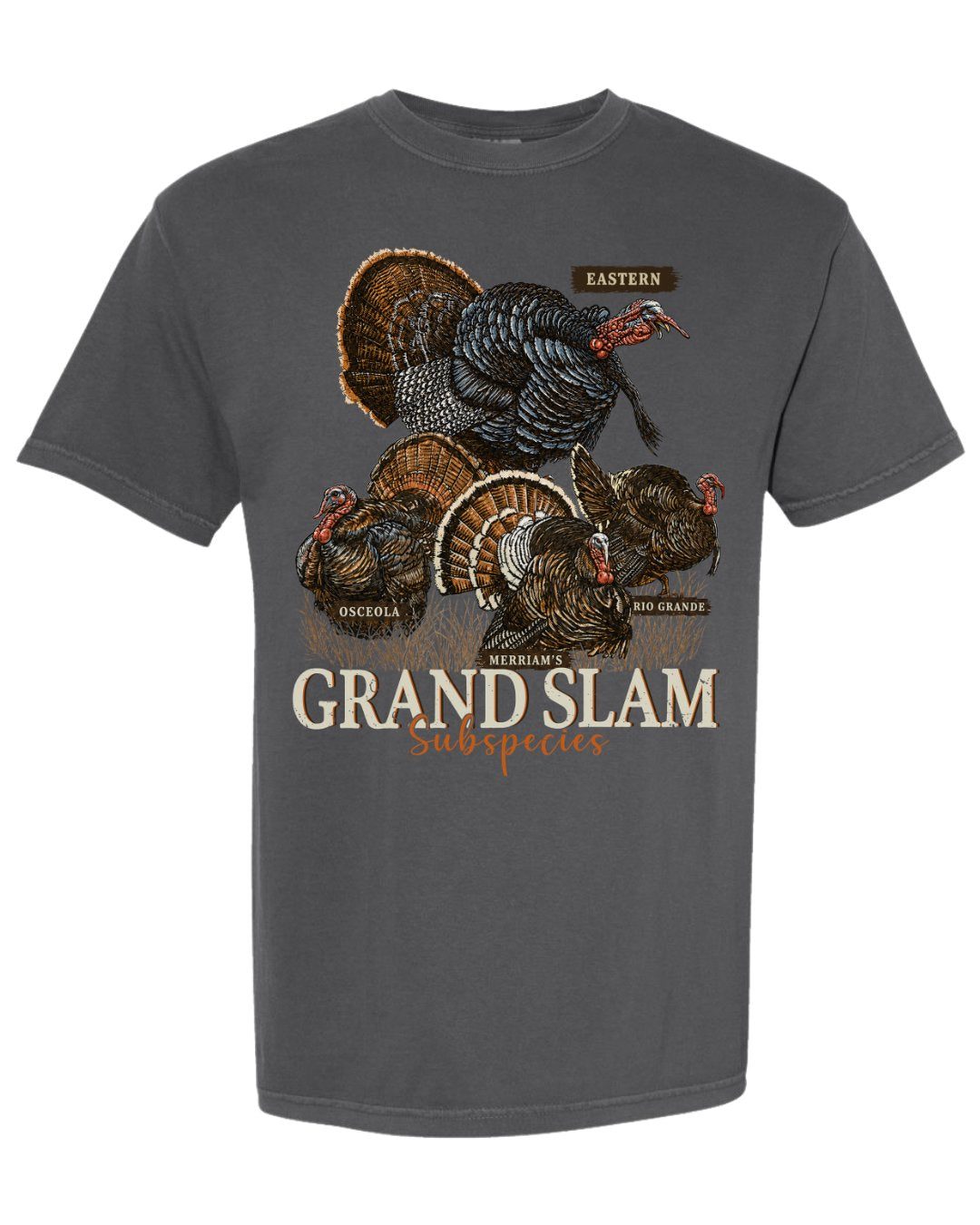 Grand Slam Subspecies Heavyweight Vintage Garment-Dyed Front Print Tee