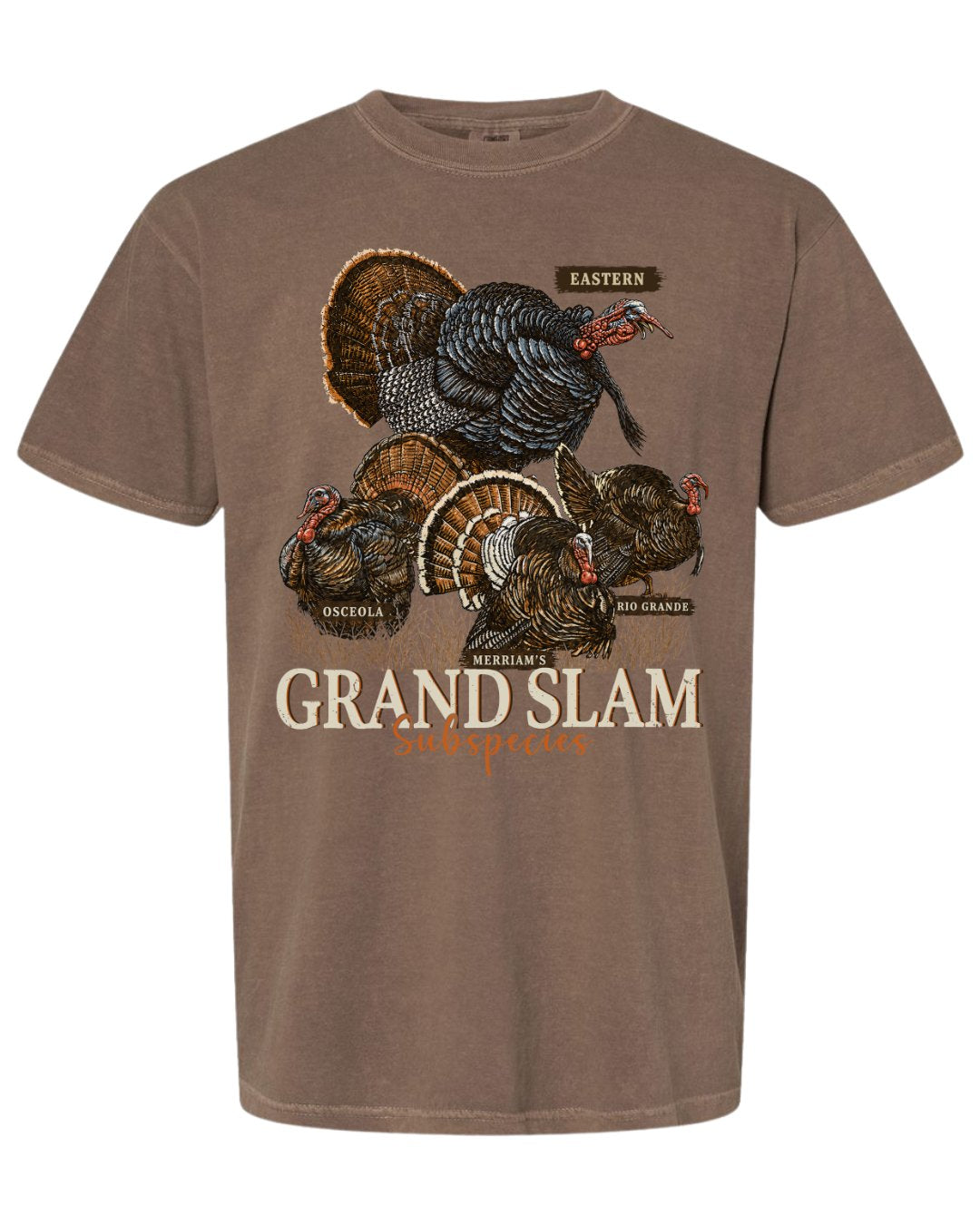 Grand Slam Subspecies Heavyweight Vintage Garment-Dyed Front Print Tee