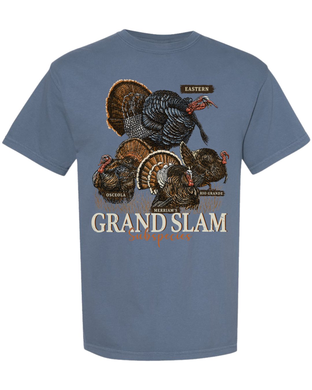 Grand Slam Subspecies Heavyweight Vintage Garment-Dyed Front Print Tee