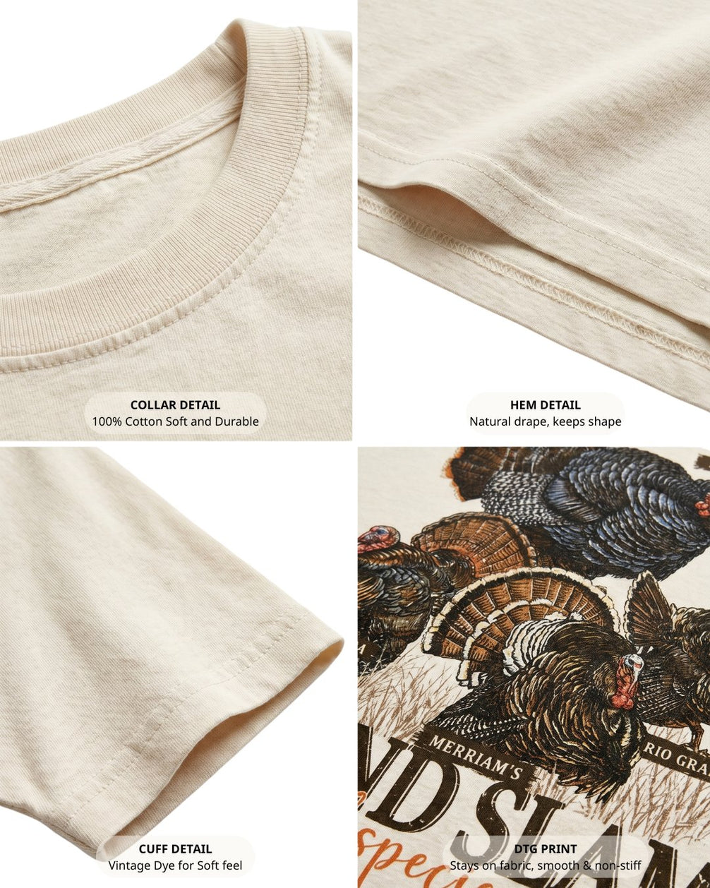 Grand Slam Subspecies Heavyweight Vintage Garment-Dyed Front Print Tee