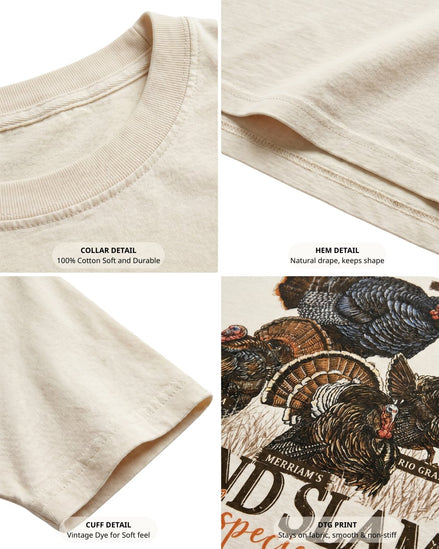 Grand Slam Subspecies Heavyweight Vintage Garment-Dyed Front Print Tee