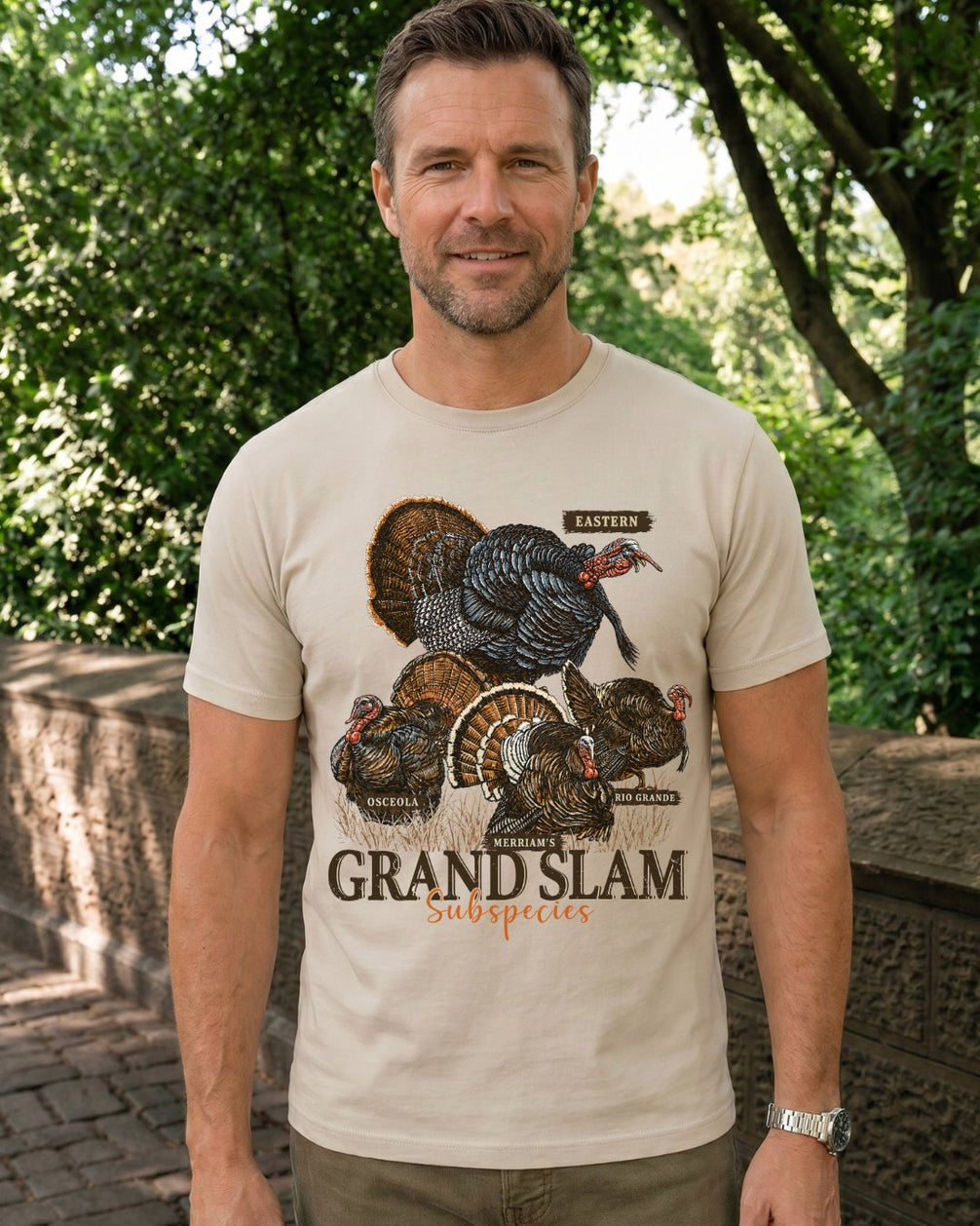 Grand Slam Subspecies Heavyweight Vintage Garment-Dyed Front Print Tee
