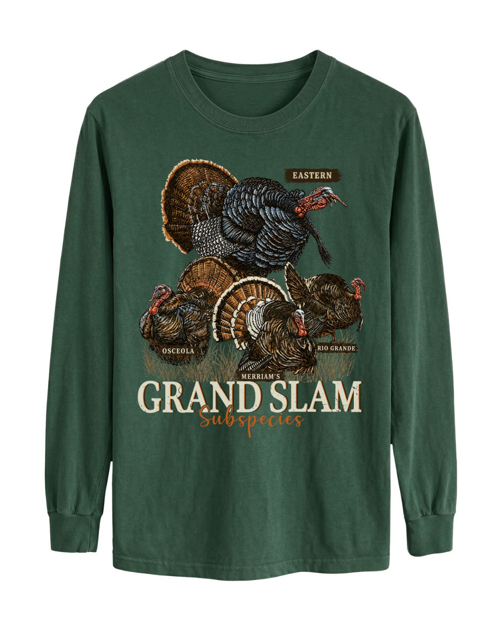 Grand Slam Subspecies Classic Cotton Regular-Fit Front Print Long-sleeve Tee