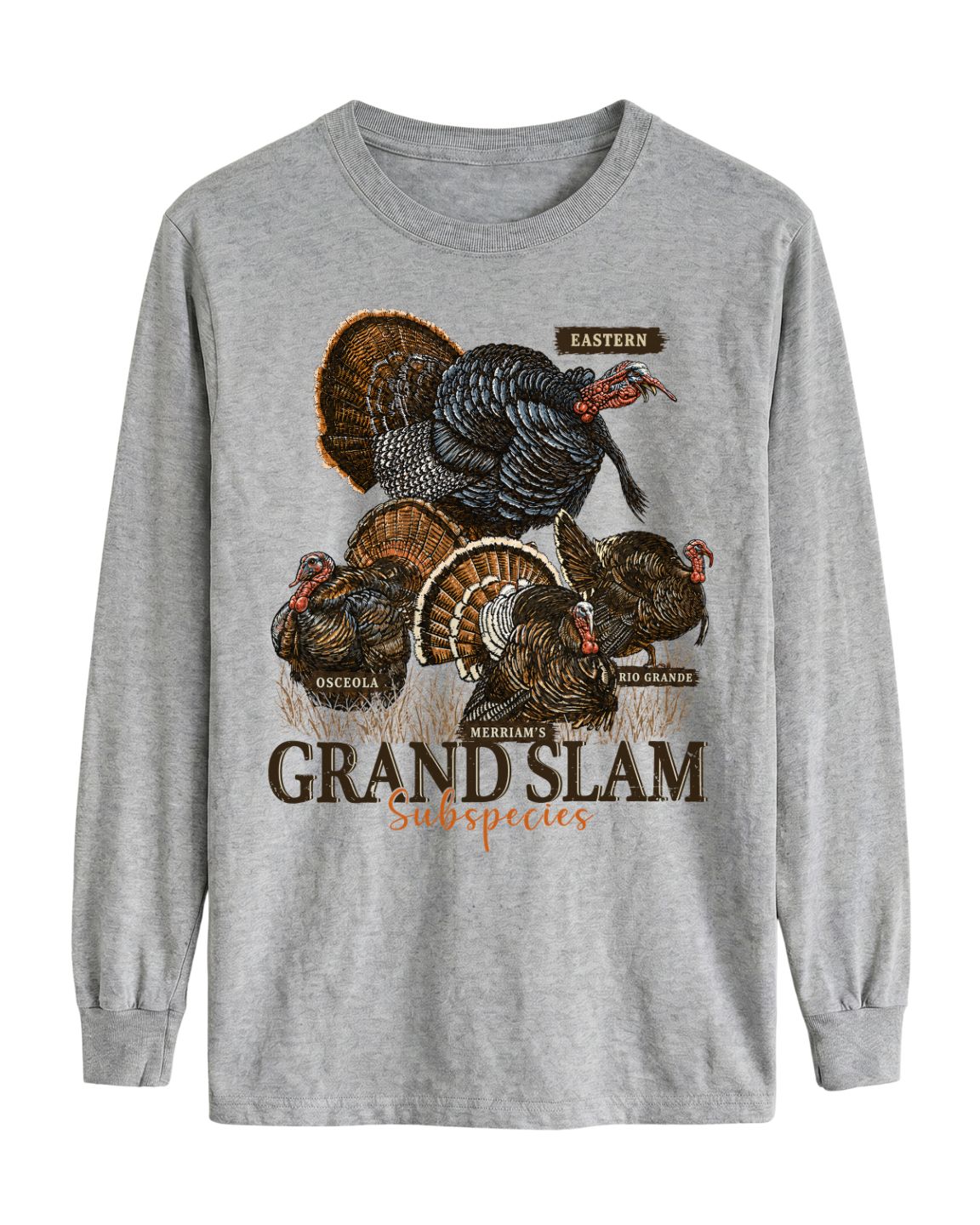 Grand Slam Subspecies Classic Cotton Regular-Fit Front Print Long-sleeve Tee