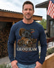 Grand Slam Subspecies Classic Cotton Regular-Fit Front Print Long-sleeve Tee