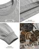 Grand Slam Subspecies Classic Cotton Regular-Fit Front Print Long-sleeve Tee