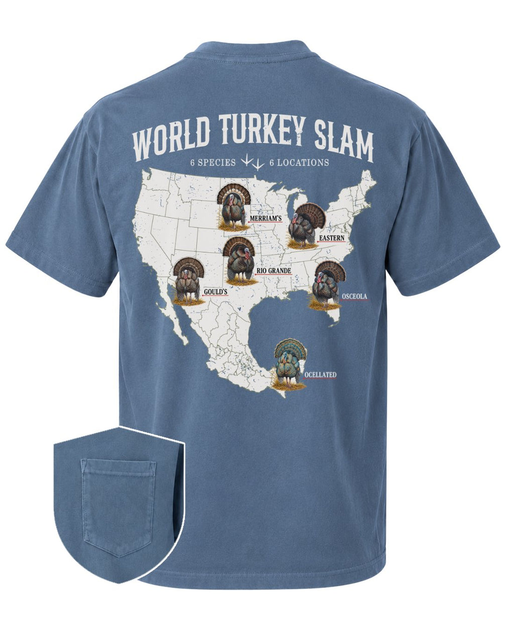 Grand Slam Subspecies Heavyweight Vintage Garment-Dyed Pocket T-shirt