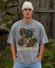 Grand Slam Subspecies Premium Cotton Wash Oversized Tee