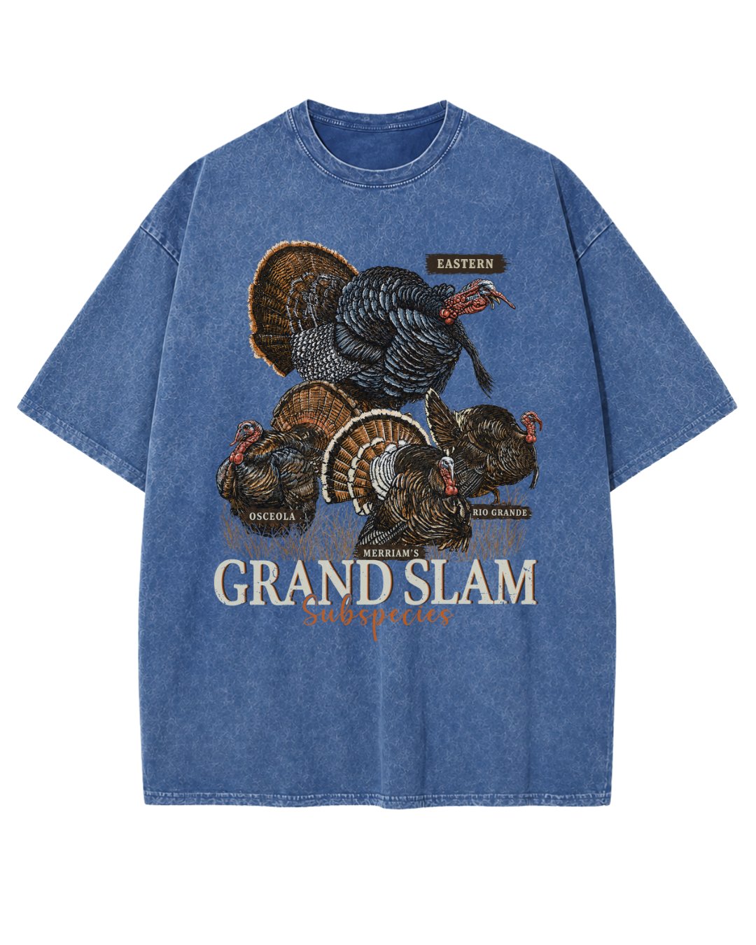 Grand Slam Subspecies Premium Cotton Wash Oversized Tee