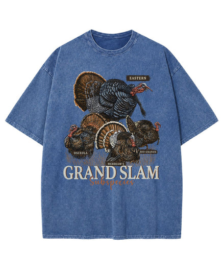 Grand Slam Subspecies Premium Cotton Wash Oversized Tee