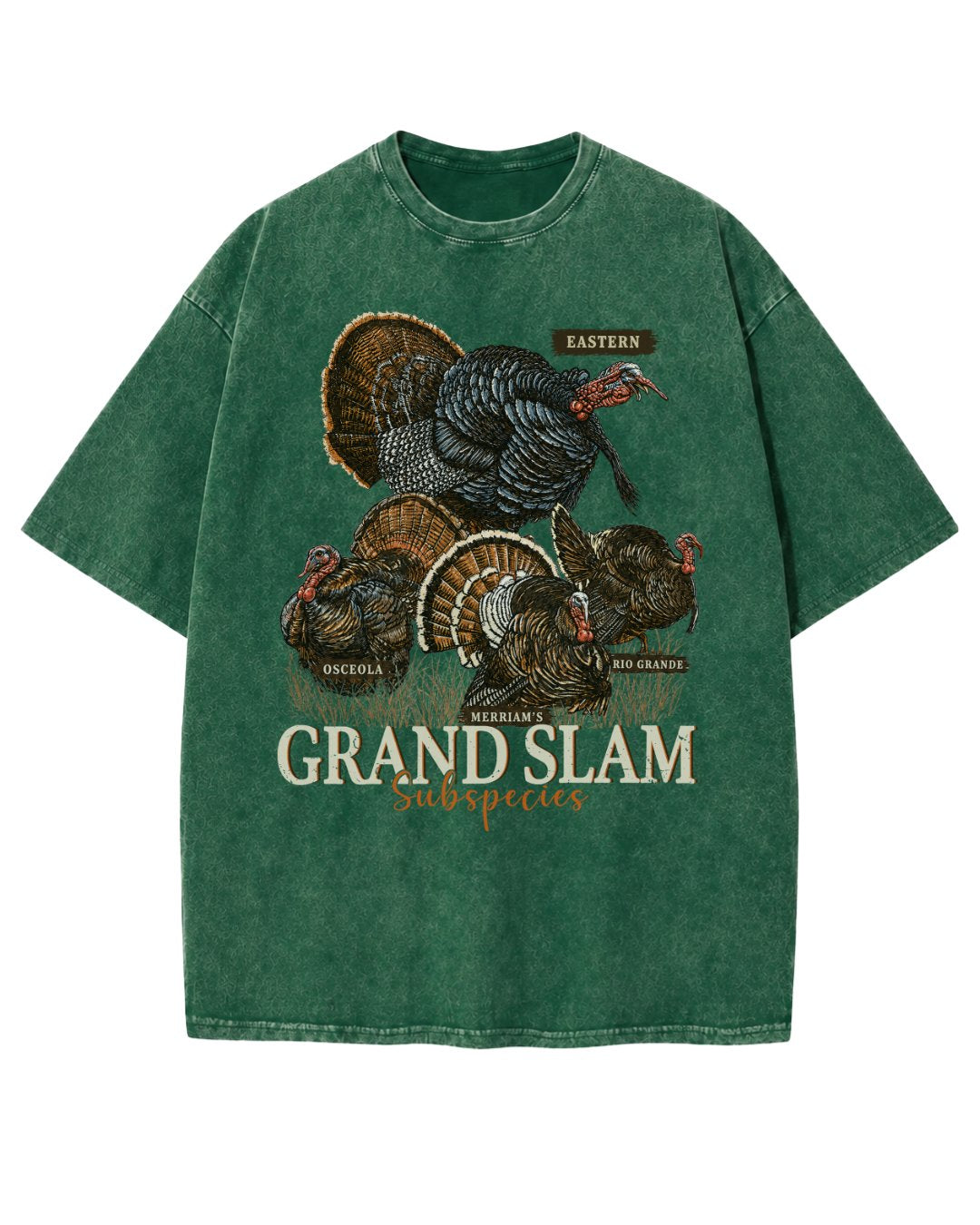 Grand Slam Subspecies Premium Cotton Wash Oversized Tee