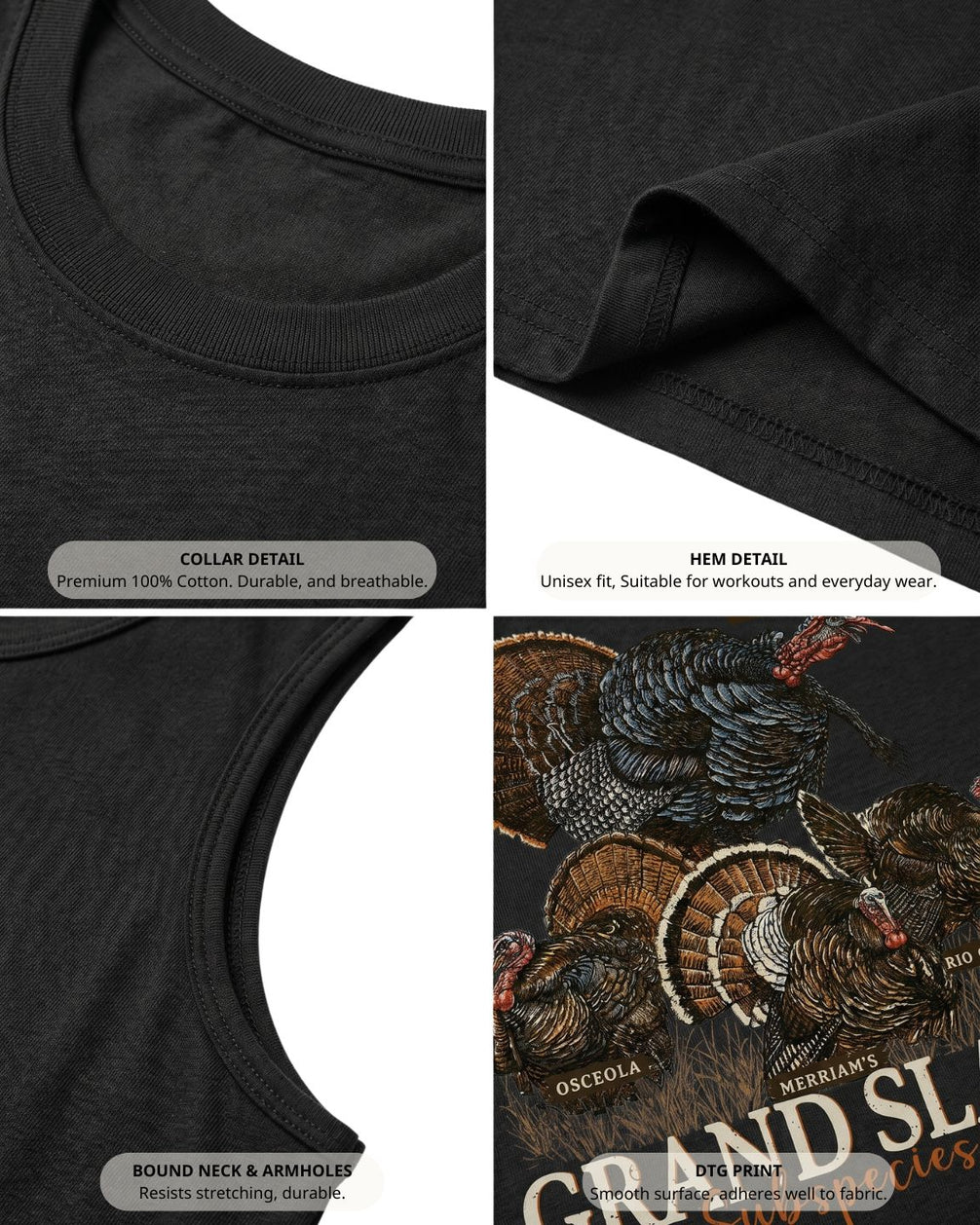 Grand Slam Subspecies Classic Cotton Regular-Fit Tank Top