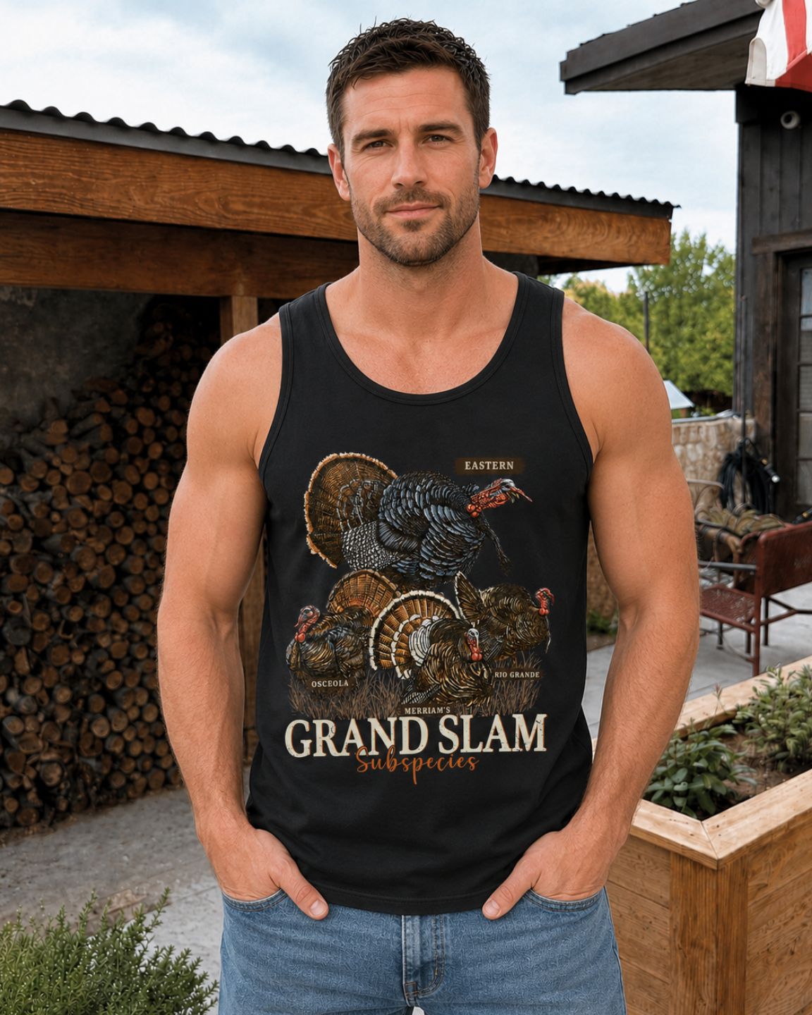 Grand Slam Subspecies Classic Cotton Regular-Fit Tank Top