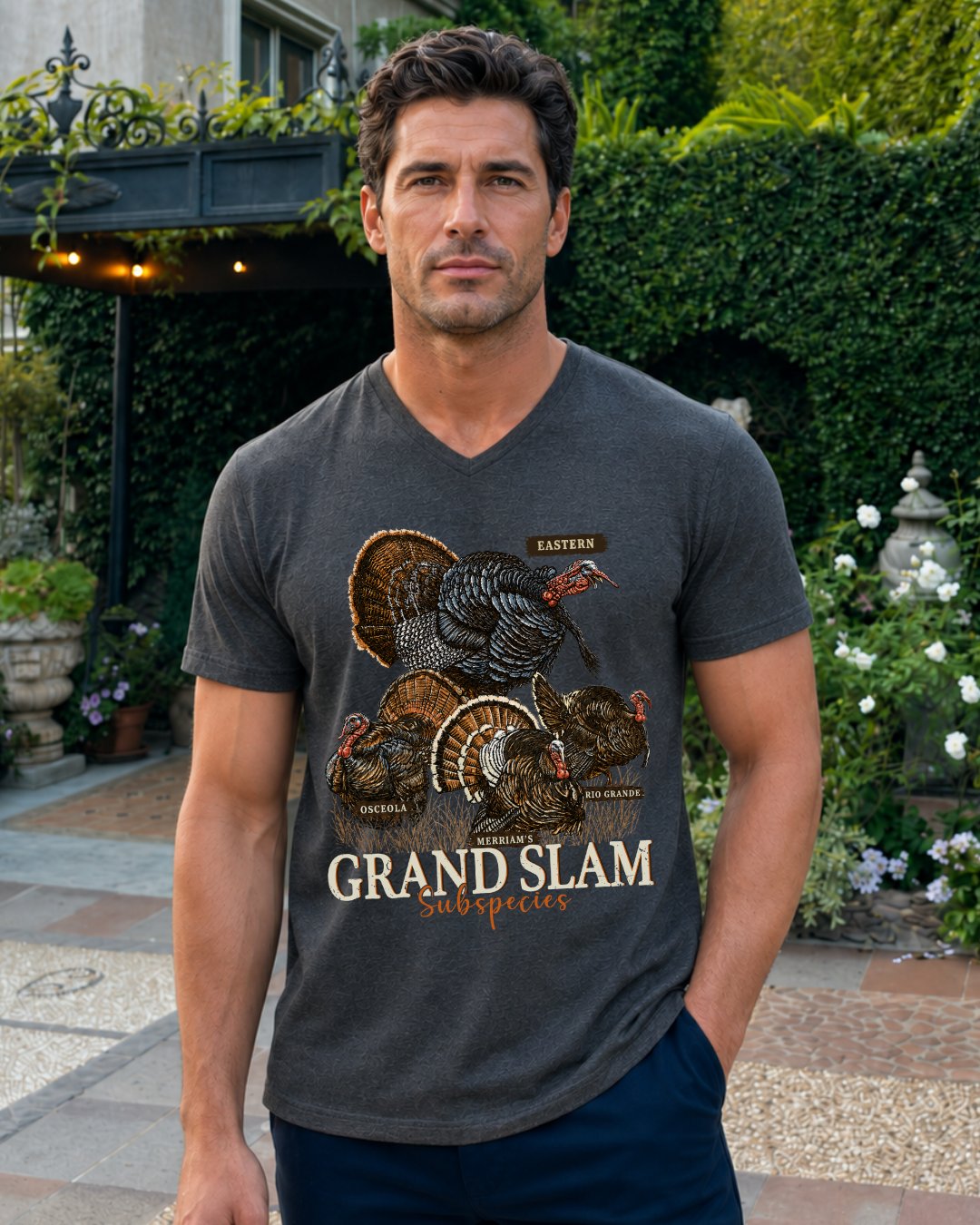 Grand Slam Subspecies Ultra-Soft Lightweight V-Neck Tee