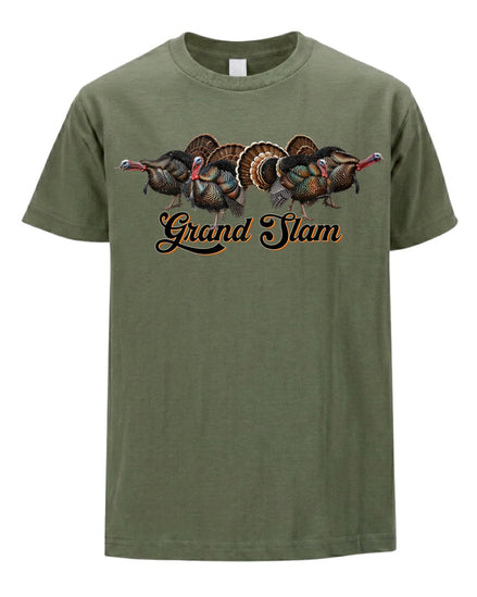 Grand Slam Wild Turkey Hunting T-shirt