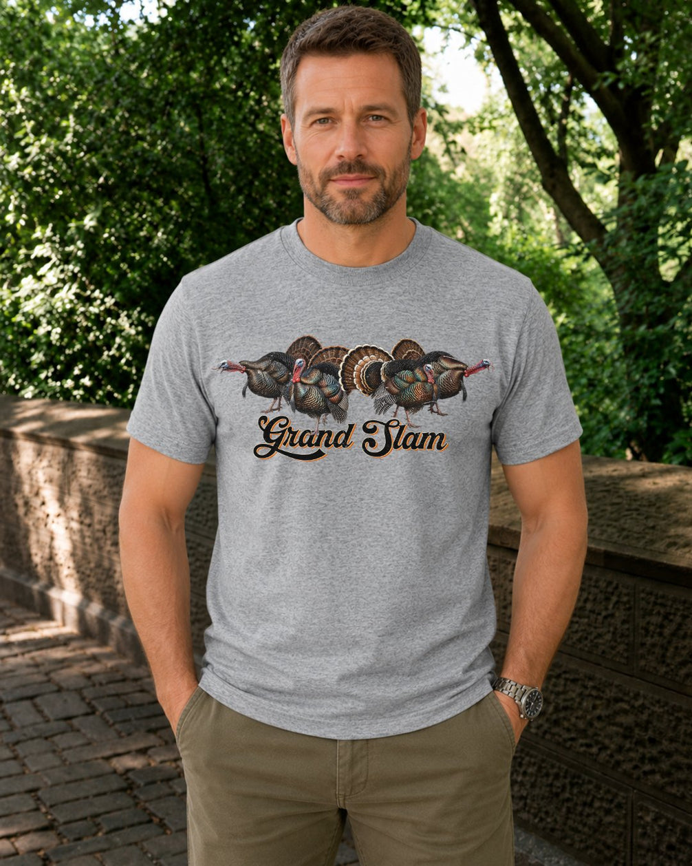 Grand Slam Wild Turkey Hunting T-shirt