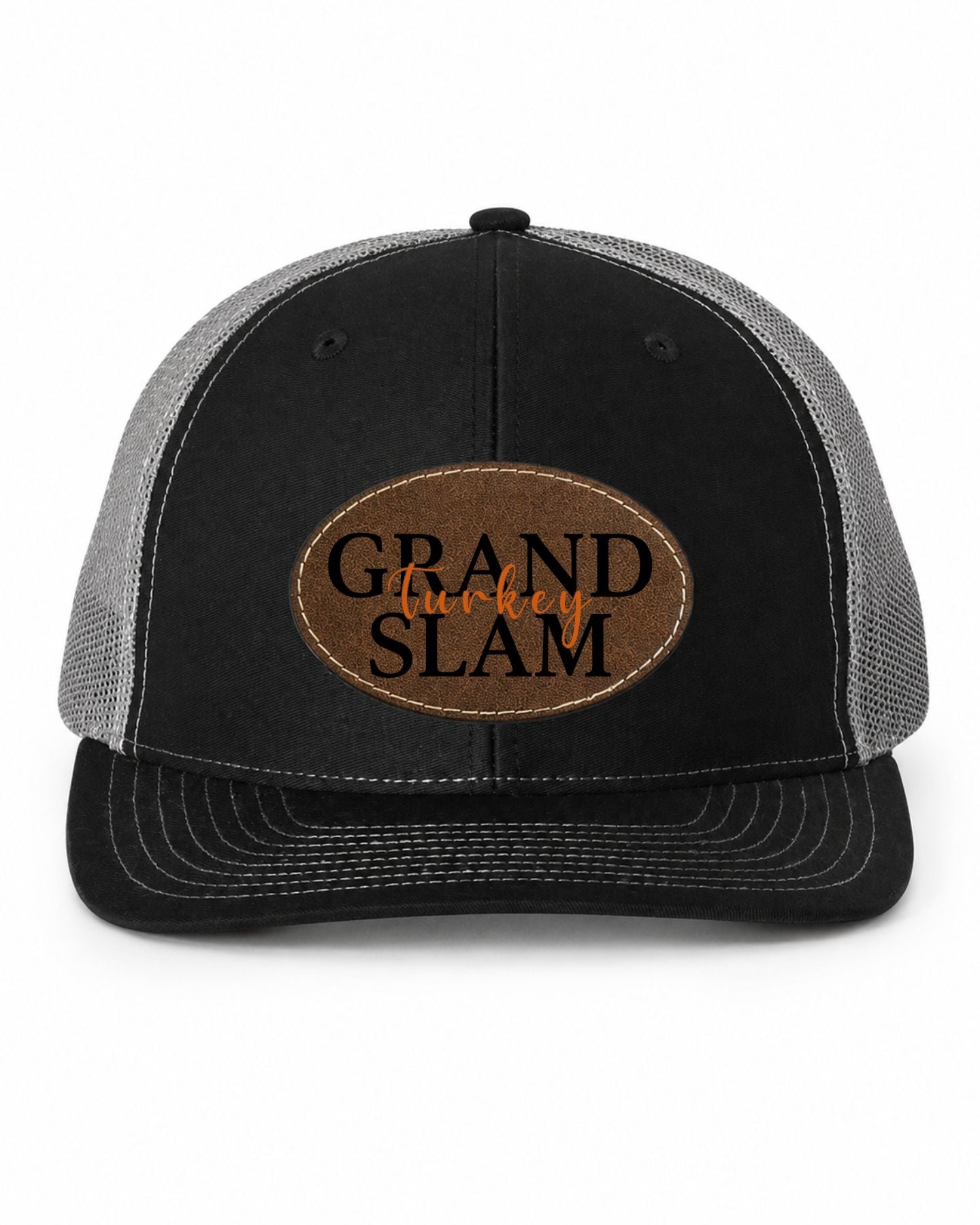 Grand Turkey Slam Trucker Hat with Leather Patch