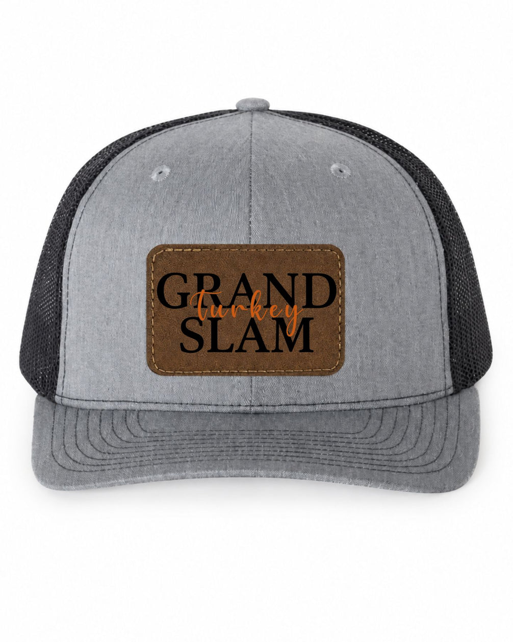Grand Turkey Slam Trucker Hat with Leather Patch