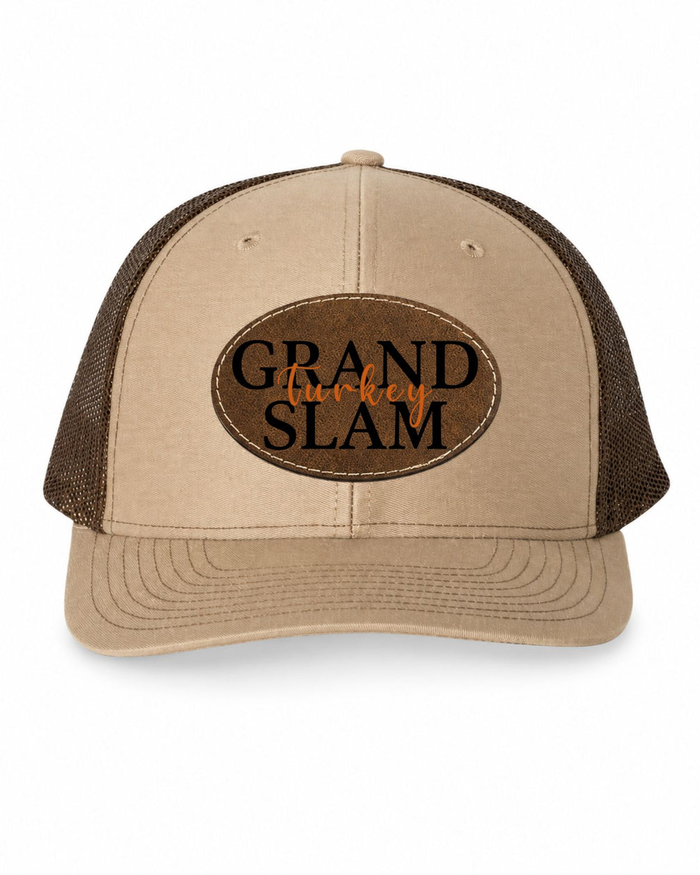 Grand Turkey Slam Trucker Hat with Leather Patch