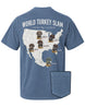 World Turkey Slam Heavyweight Vintage Garment-Dyed Pocket T-shirt