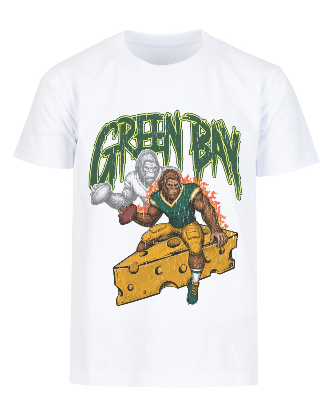 Green Bay Phantom Inferno Football T-shirt