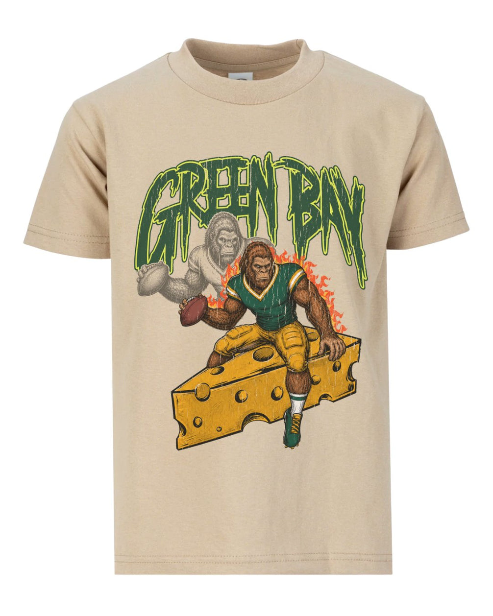 Green Bay Phantom Inferno Football T-shirt