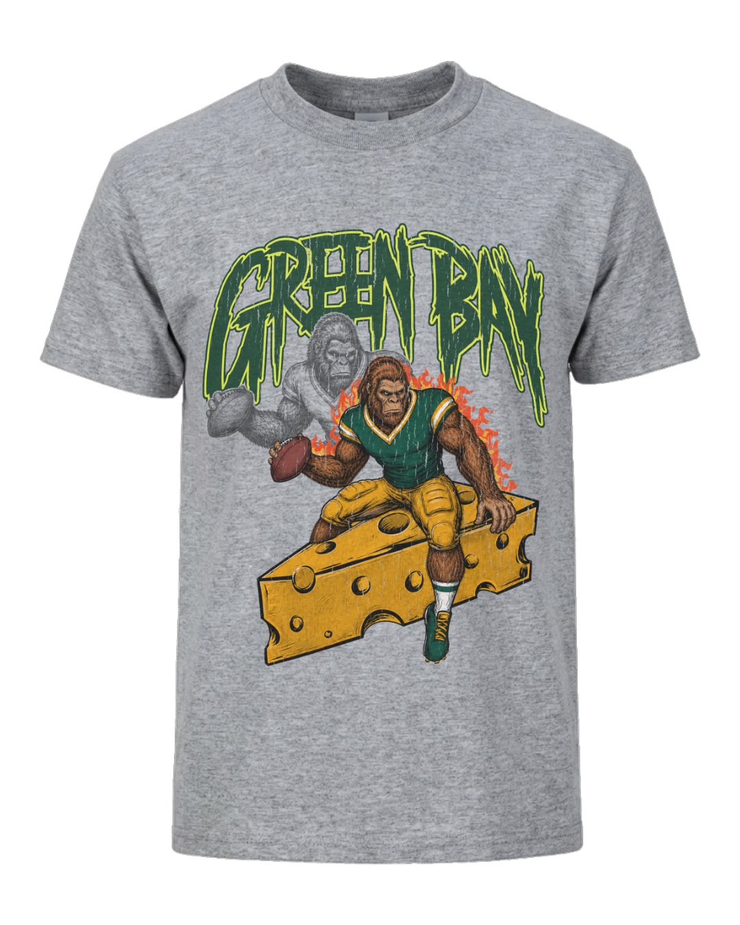Green Bay Phantom Inferno Football T-shirt