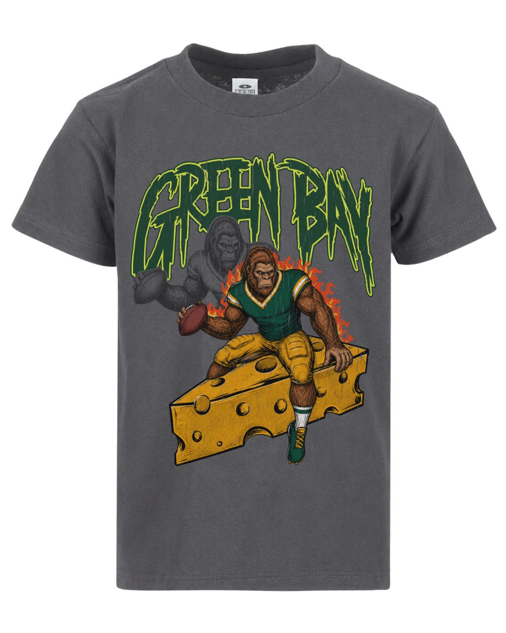 Green Bay Phantom Inferno Football T-shirt