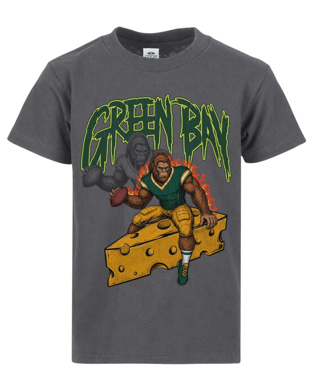 Green Bay Phantom Inferno Football T-shirt
