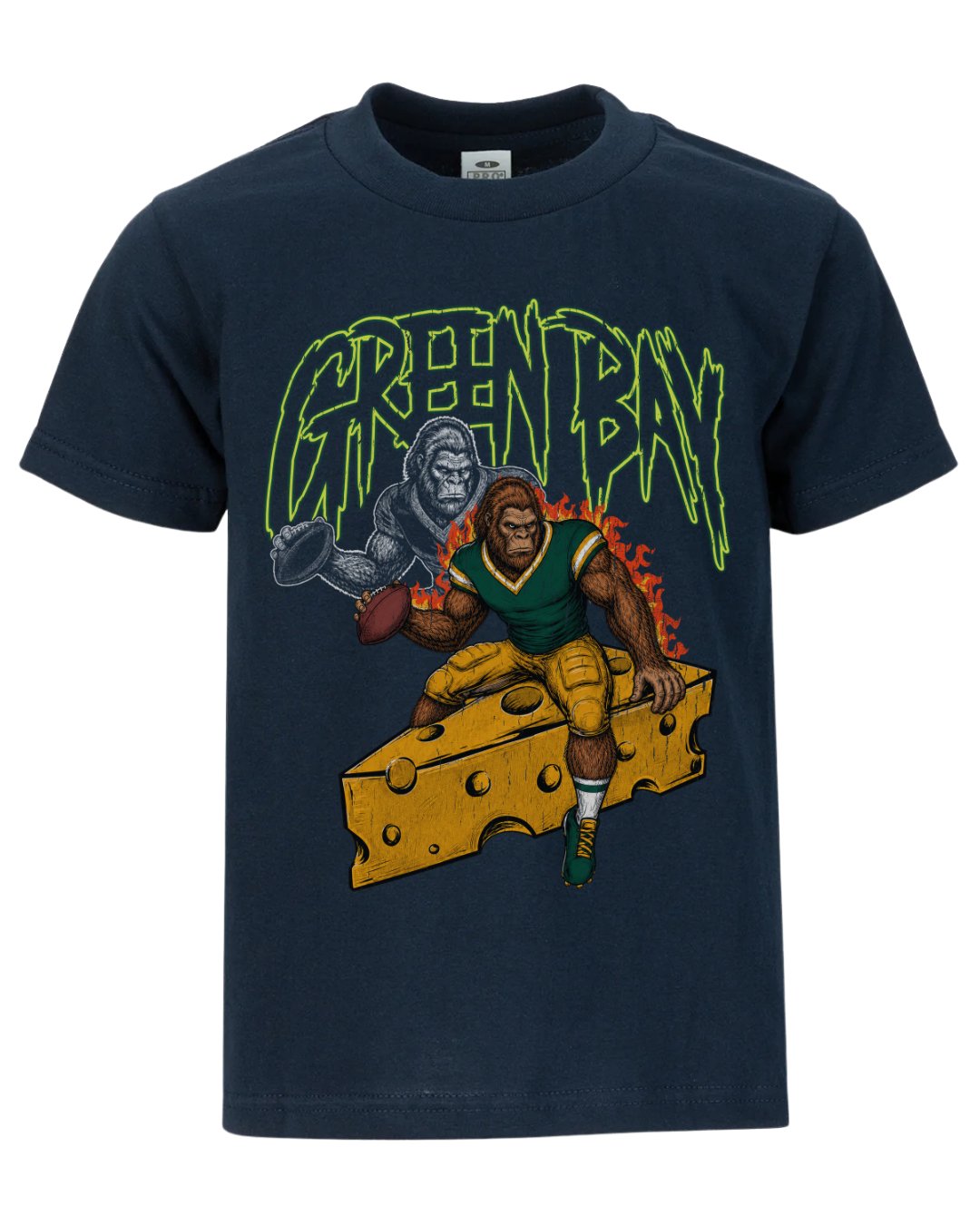 Green Bay Phantom Inferno Football T-shirt