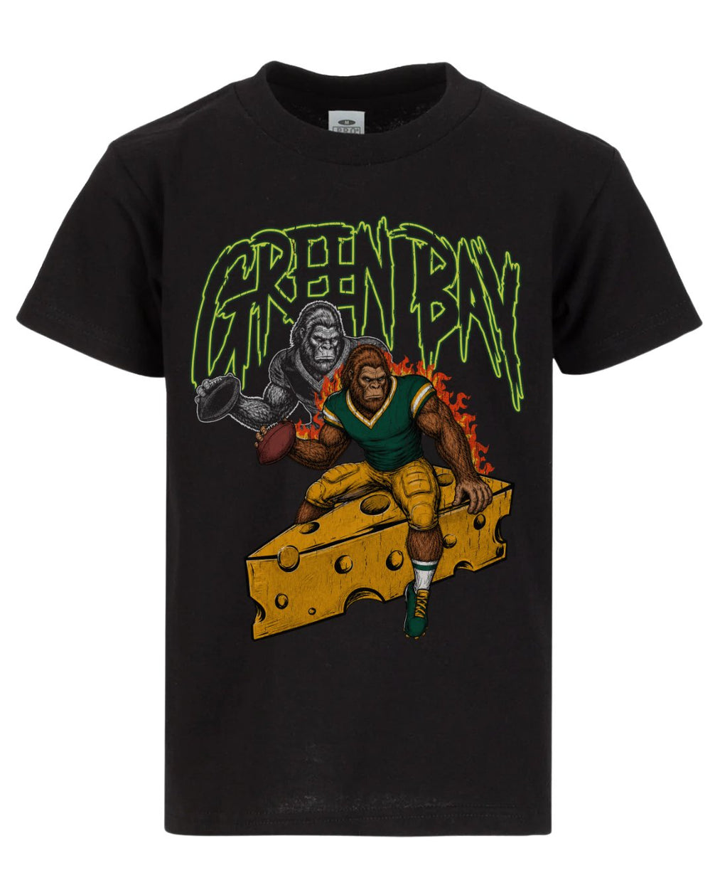 Green Bay Phantom Inferno Football T-shirt