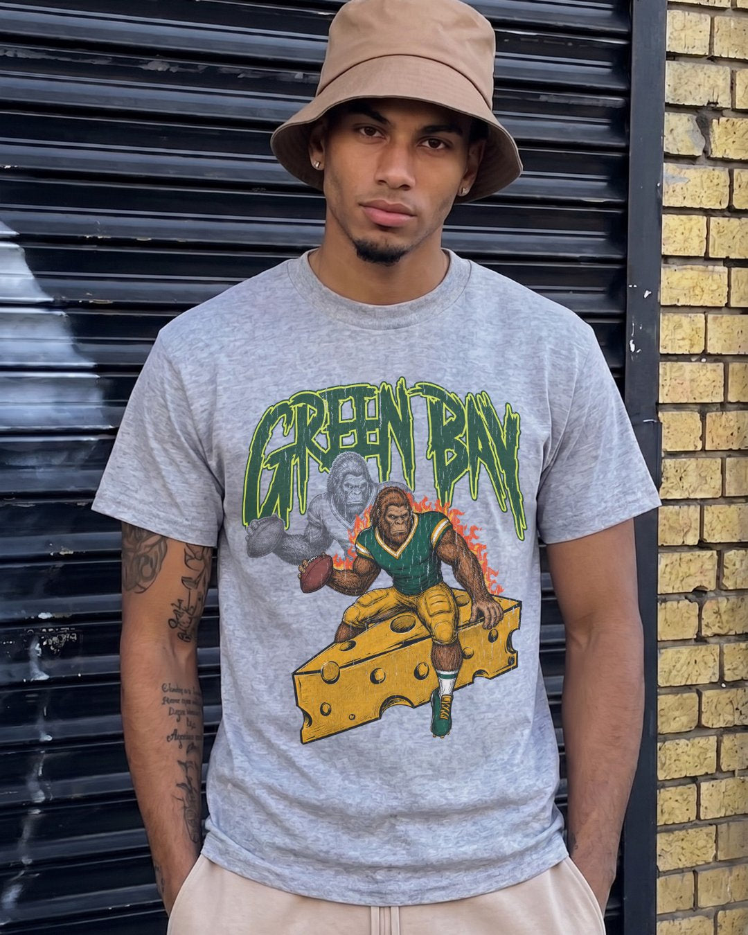 Green Bay Phantom Inferno Football T-shirt