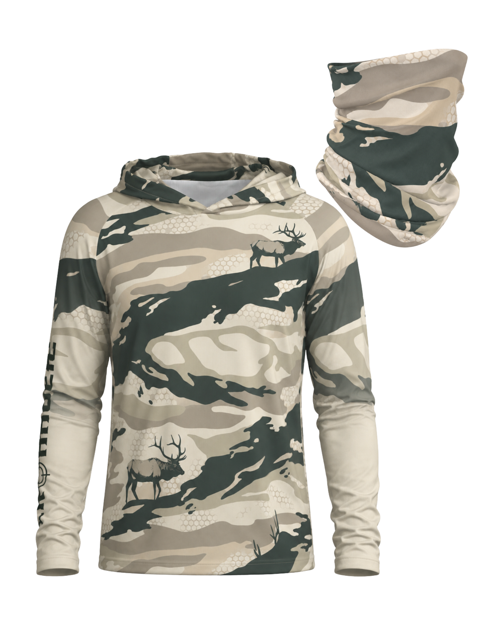 Elk-Aholic Sun Protection Hoodie