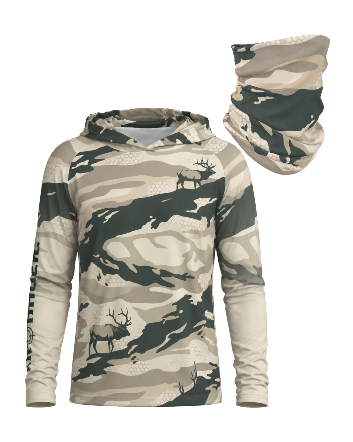 Elk-Aholic Sun Protection Hoodie
